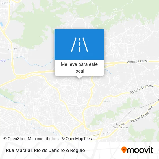 Rua Maraial mapa