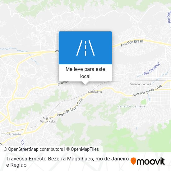 Travessa Ernesto Bezerra Magalhaes mapa