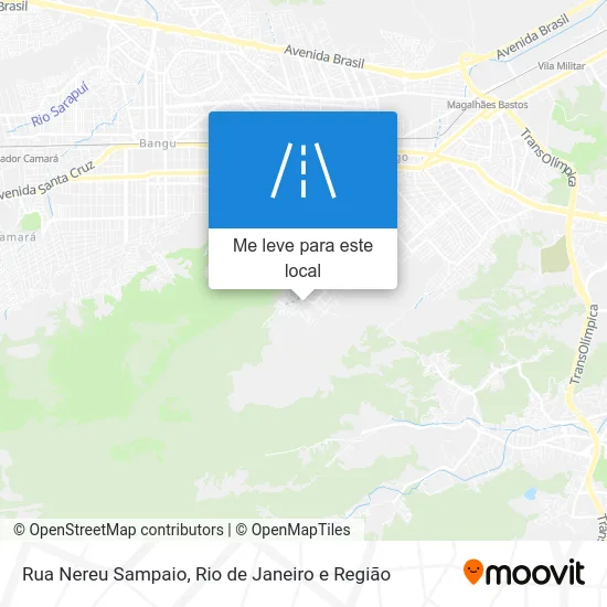 Rua Nereu Sampaio mapa
