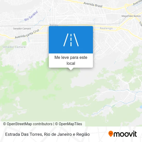 Estrada Das Torres mapa