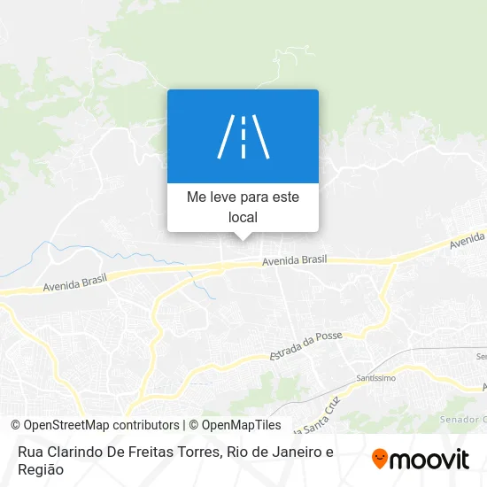 Rua Clarindo De Freitas Torres mapa