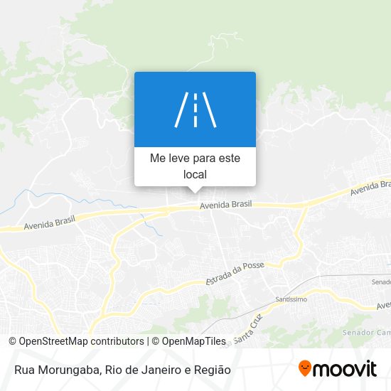 Rua Morungaba mapa