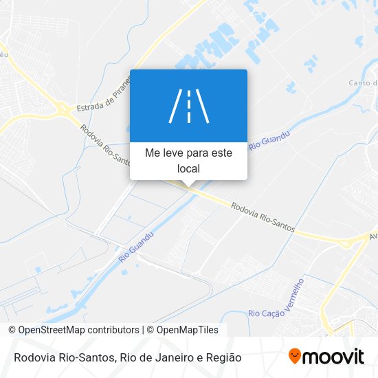 Rodovia Rio-Santos mapa