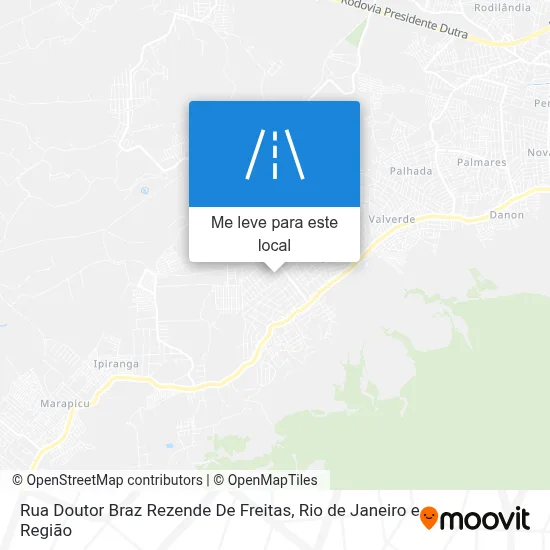 Rua Doutor Braz Rezende De Freitas mapa