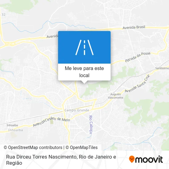 Rua Dirceu Torres Nascimento mapa