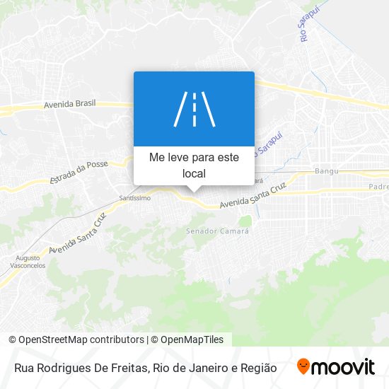 Rua Rodrigues De Freitas mapa