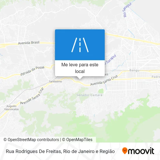 Rua Rodrigues De Freitas mapa