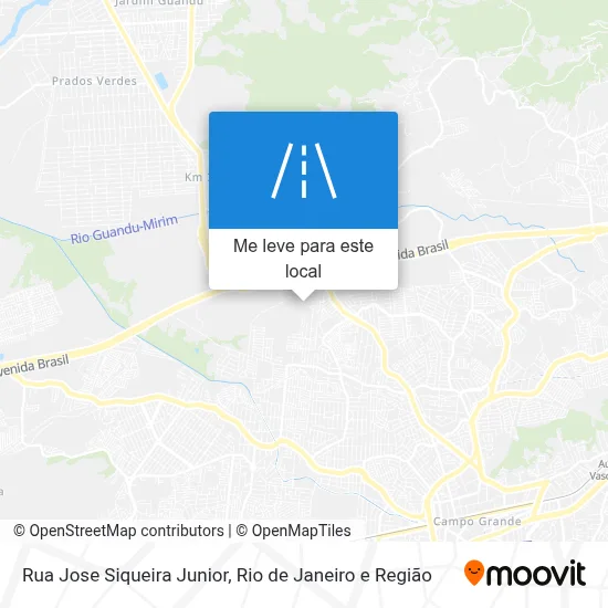 Rua Jose Siqueira Junior mapa