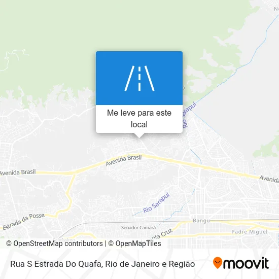 Rua S Estrada Do Quafa mapa