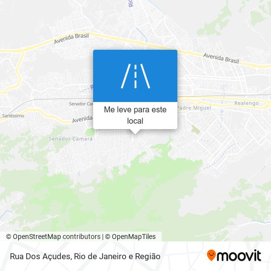 Rua Dos Açudes mapa