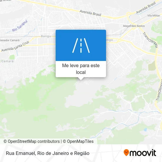 Rua Emanuel mapa