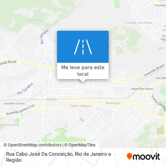 Rua Cabo José Da Conceição mapa