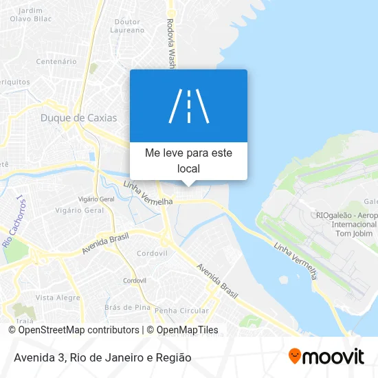 Avenida 3 mapa