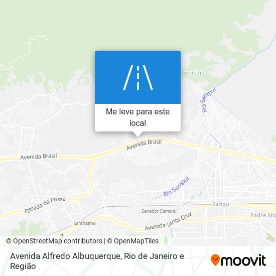 Avenida Alfredo Albuquerque mapa