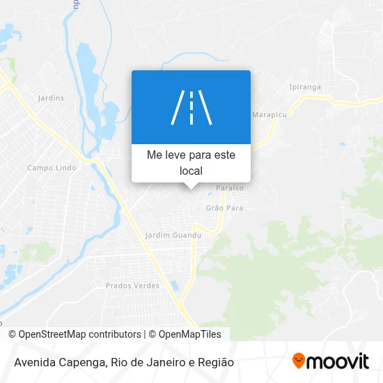 Avenida Capenga mapa