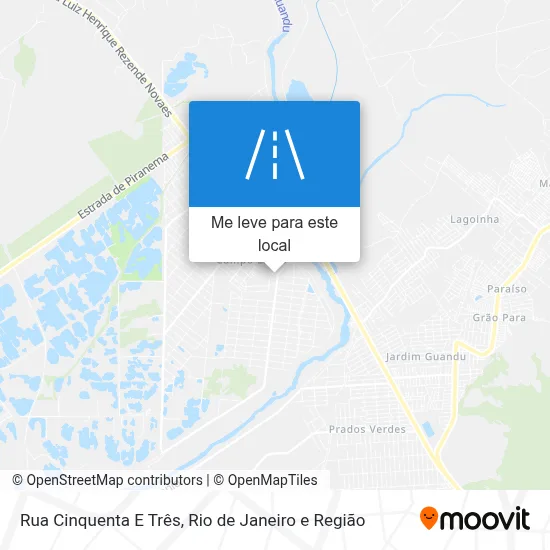 Rua Cinquenta E Três mapa