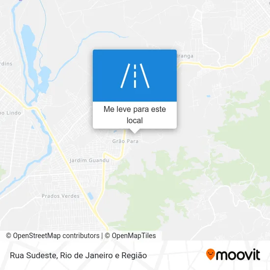 Rua Sudeste mapa