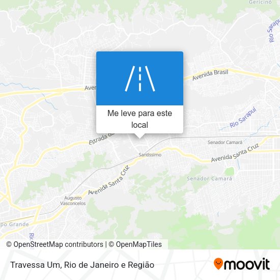Travessa Um mapa