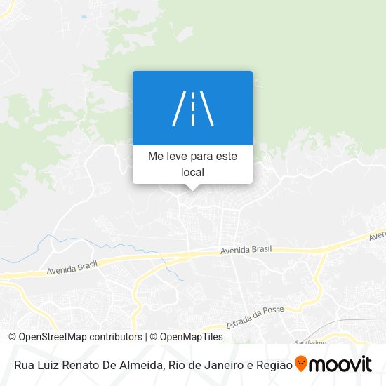 Rua Luiz Renato De Almeida mapa