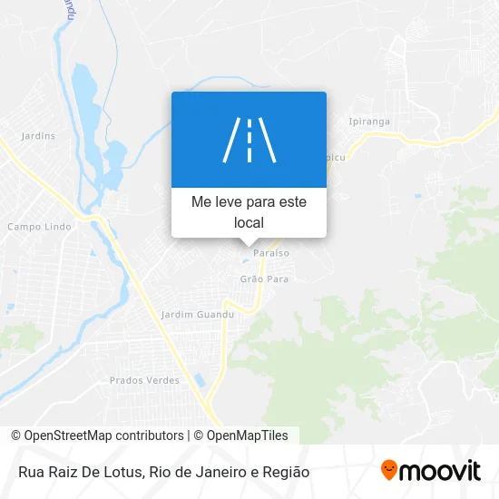 Rua Raiz De Lotus mapa
