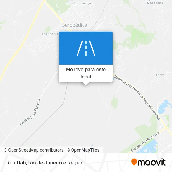Rua Uah mapa