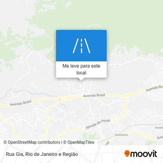 Rua Gia mapa