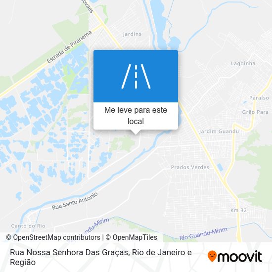 Rua Nossa Senhora Das Graças mapa