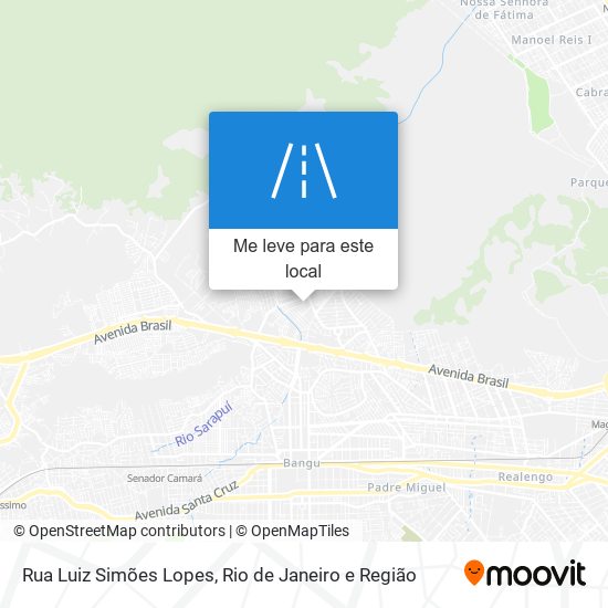 Rua Luiz Simões Lopes mapa