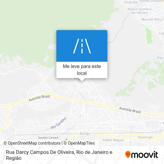 Rua Darcy Campos De Oliveira mapa