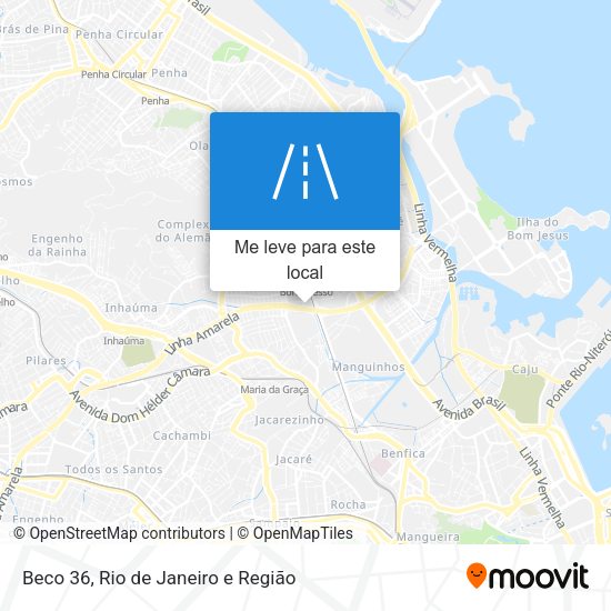 Beco 36 mapa