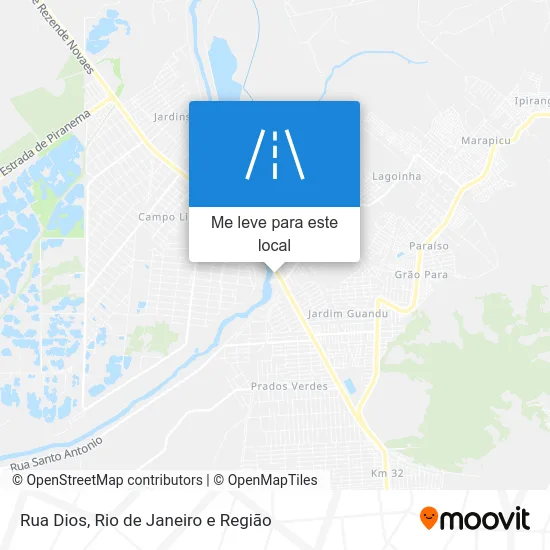Rua Dios mapa
