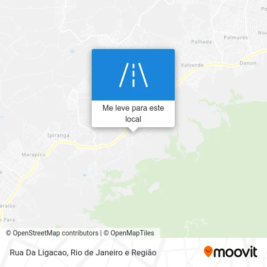 Rua Da Ligacao mapa