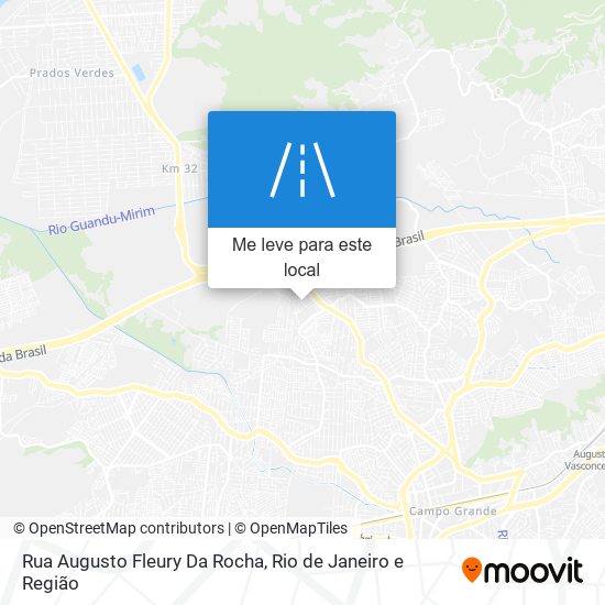 Rua Augusto Fleury Da Rocha mapa