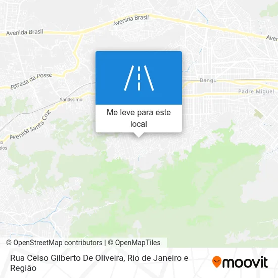 Rua Celso Gilberto De Oliveira mapa