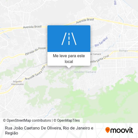 Rua João Caetano De Oliveira mapa