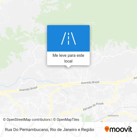 Rua Do Pernambucano mapa