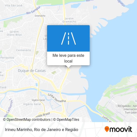 Irineu Marinho mapa