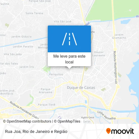 Rua Joa mapa