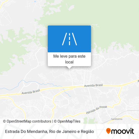 Estrada Do Mendanha mapa