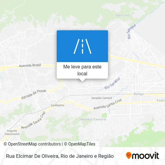 Rua Elcimar De Oliveira mapa