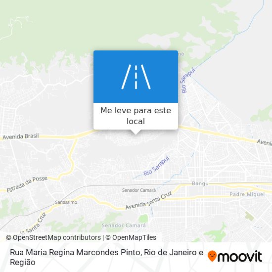 Rua Maria Regina Marcondes Pinto mapa