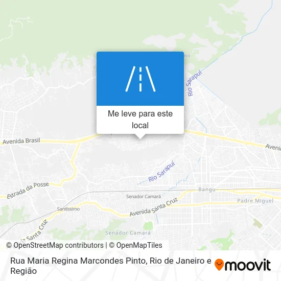 Rua Maria Regina Marcondes Pinto mapa