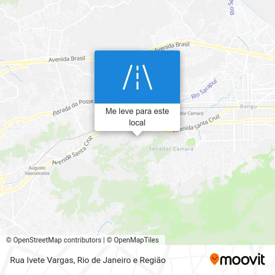 Rua Ivete Vargas mapa