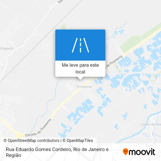 Rua Eduardo Gomes Cordeiro mapa