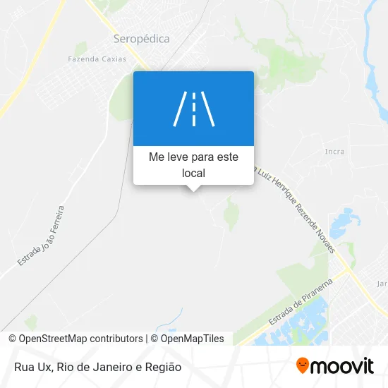 Rua Ux mapa