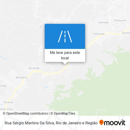 Rua Sérgio Martins Da Silva mapa