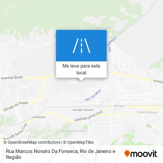 Rua Marcos Nonato Da Fonseca mapa