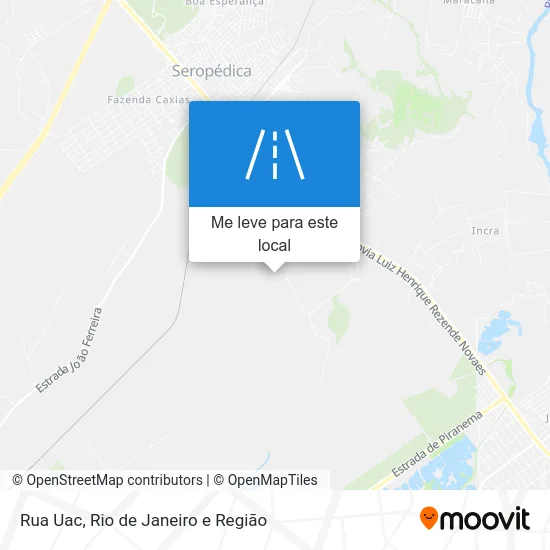 Rua Uac mapa