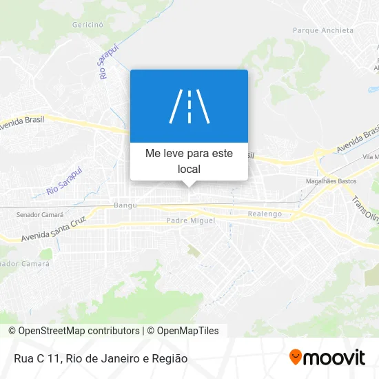 Rua C 11 mapa