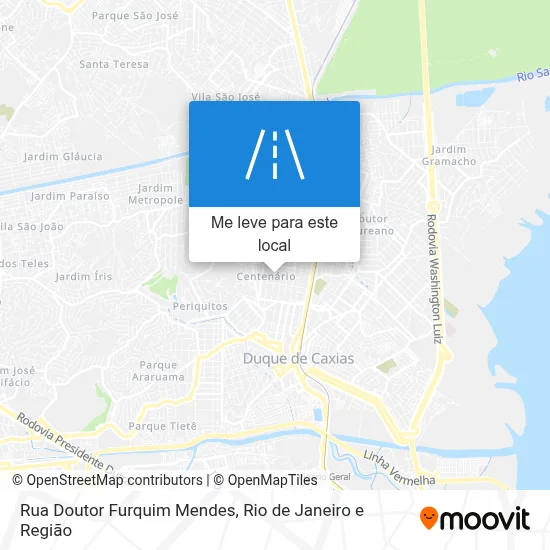 Rua Doutor Furquim Mendes mapa